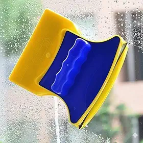 Limpador de Vidros Magnético Profissional Duas Faces com Corda de Segurança Sistema de Limpeza Dupla Face para Janelas