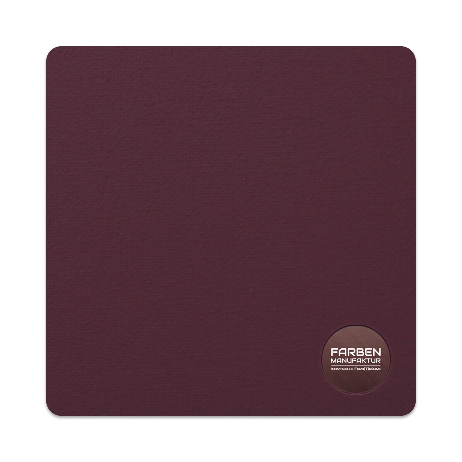 Latex Dispersionsfarbe diffusionsfähig Innenwandfarbe MATT in vielen einzigartigen Farben (2 l, Lila Aubergine)