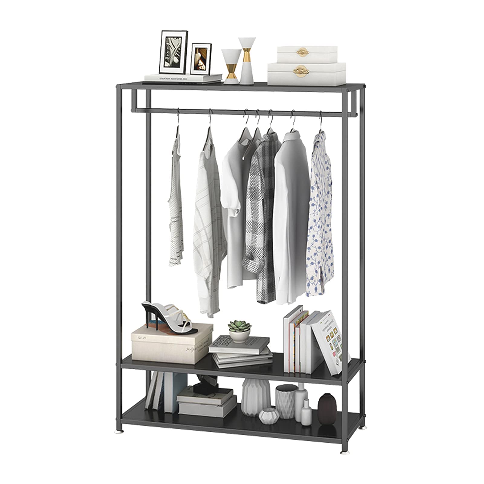 Buy MissZZ Garment rack Heavy Duty Metal Clothing Rack, Floorstanding