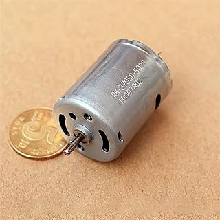 GRASAKY Model Geared RK-370SD High Speed Motor, DC 3.7V-11.1V 19000-51000 RPM, Carbon Brush Motor with Bakelite Commutator for â€‹â€‹Aircraft Ship Model Rotating Torque