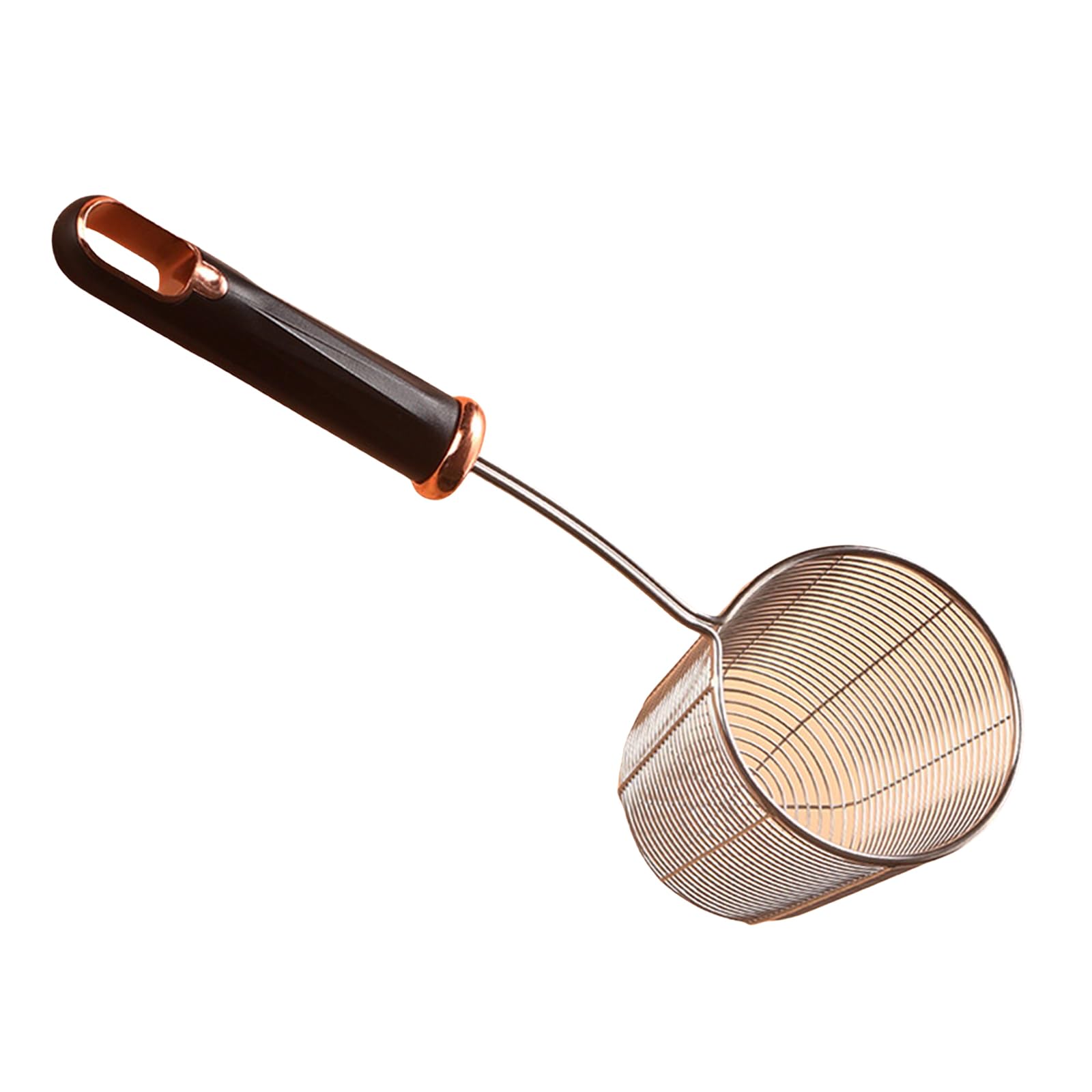 Elnwnnkc Stainless Steel Long Handle Colander Skimmer Thickened Deepening Strainer Spoon Kitchen Accessories Frying Tool Skimmer
