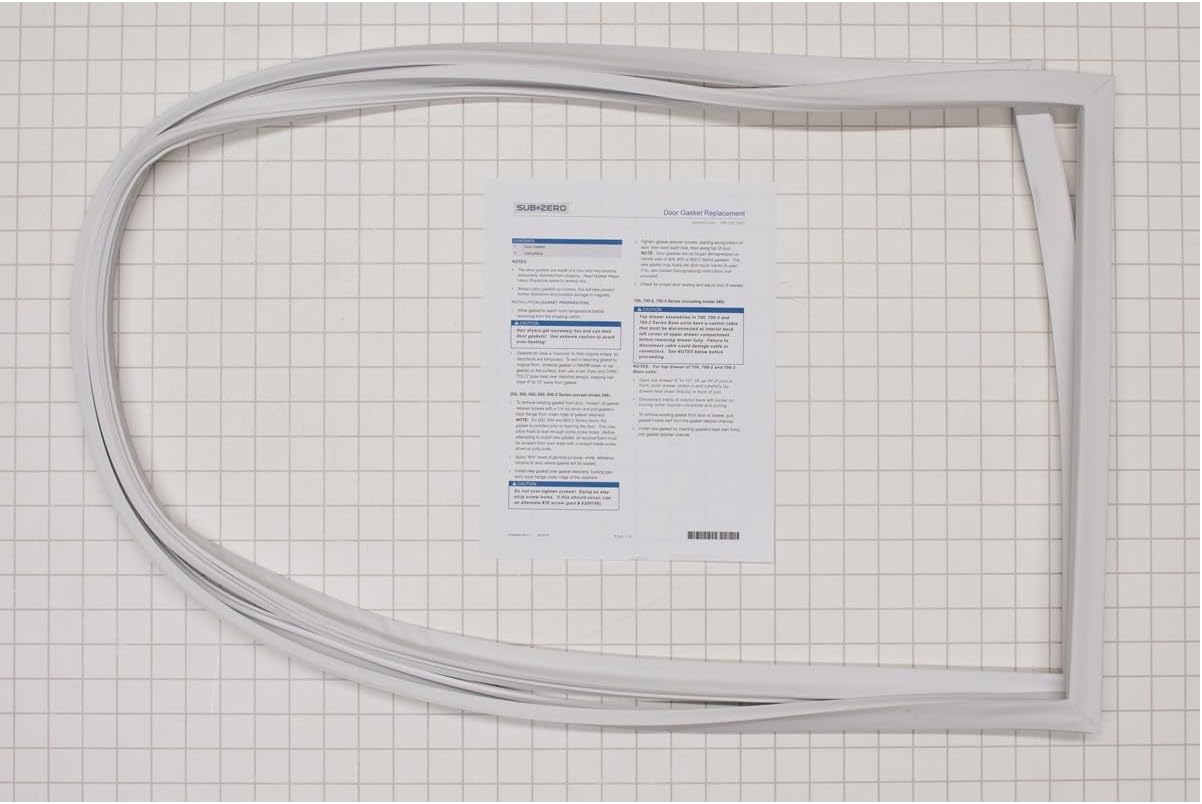 Sub-Zero OEM Refrigerator Gasket, Replacement Part 7042267, for Models 561, 661-2