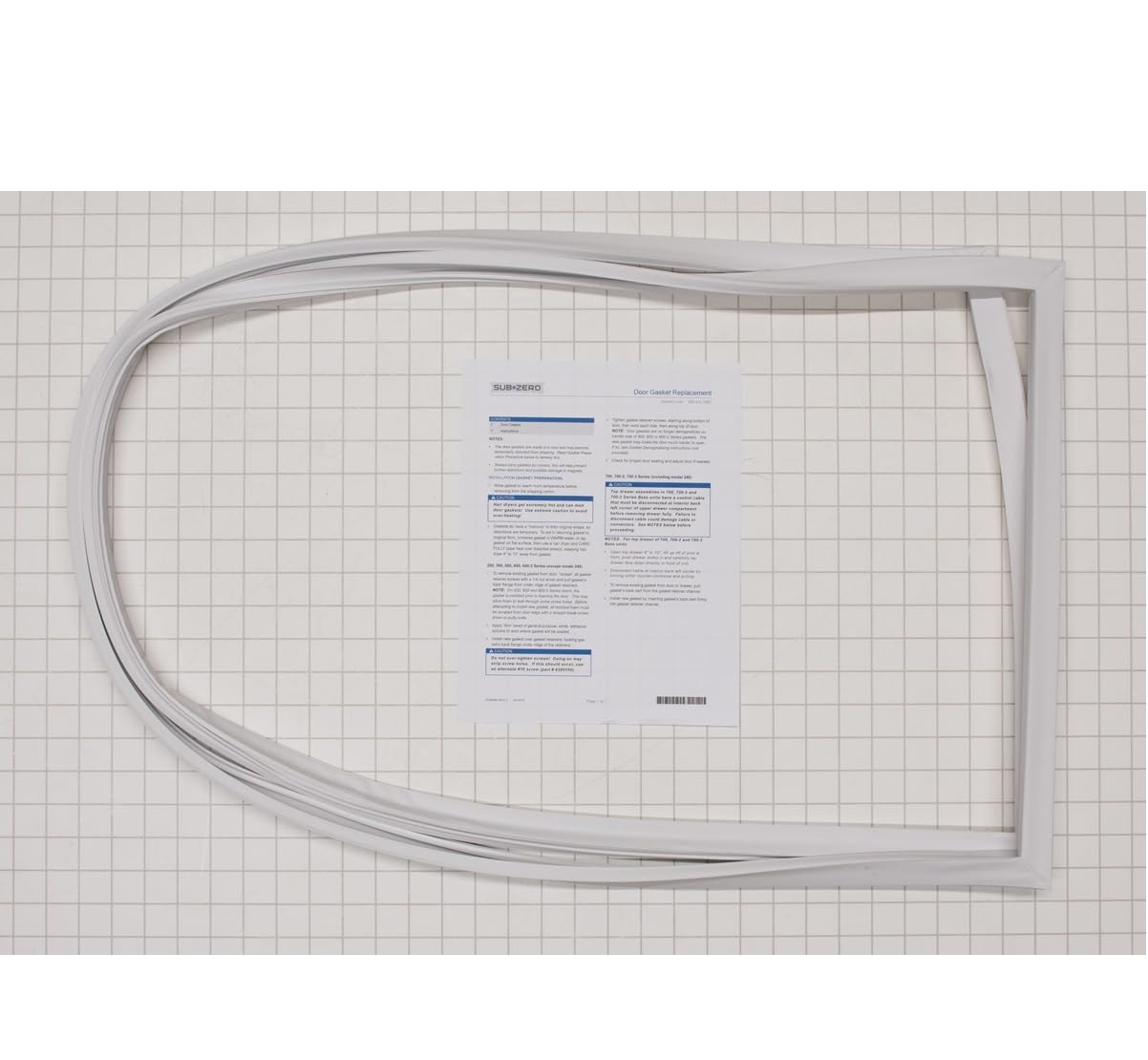 Amazon.com: Sub-Zero OEM Refrigerator Gasket, Replacement Part