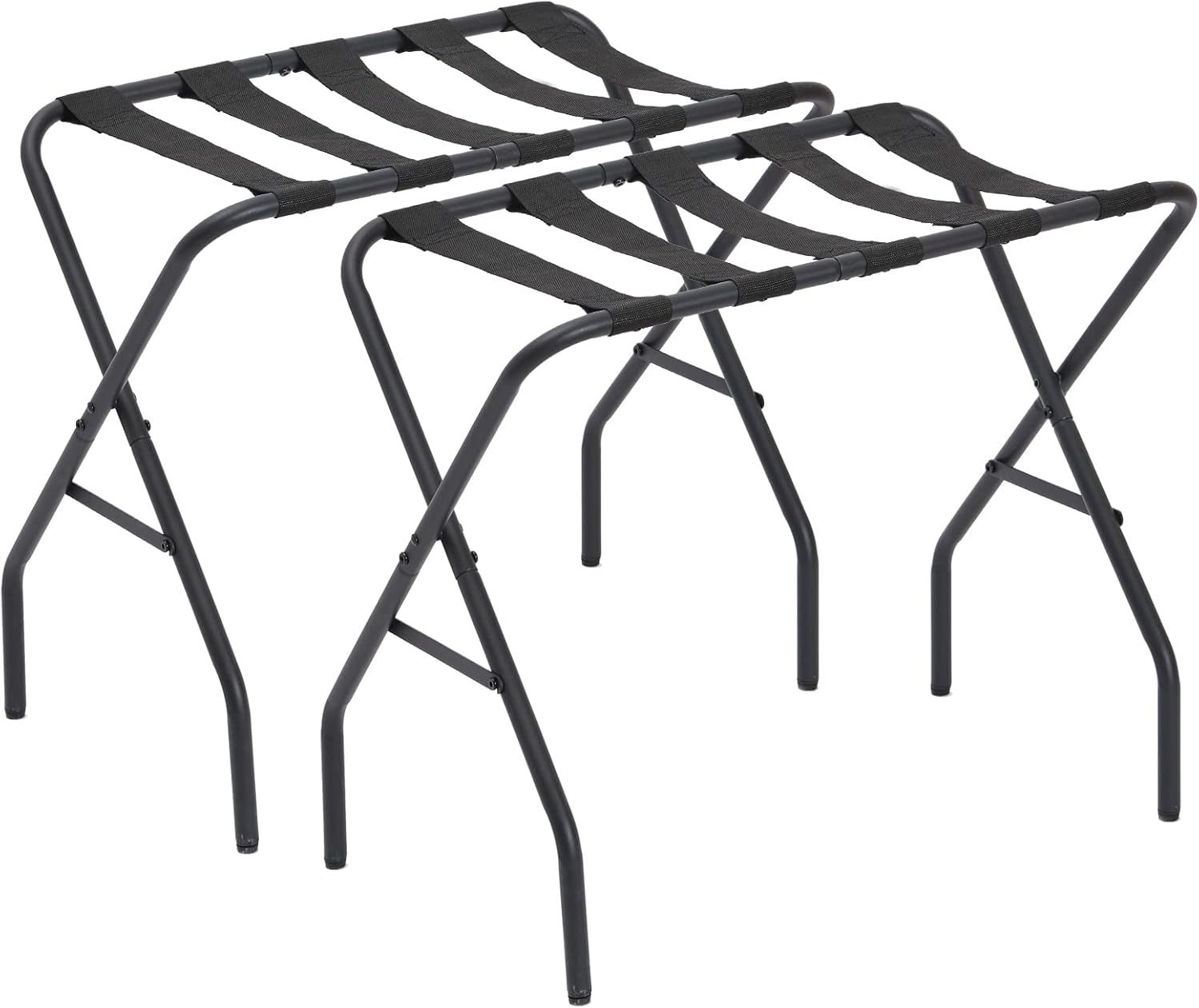 AMHANCIBLE Luggage Rack, Foldable Suitcase Stands Set of 2