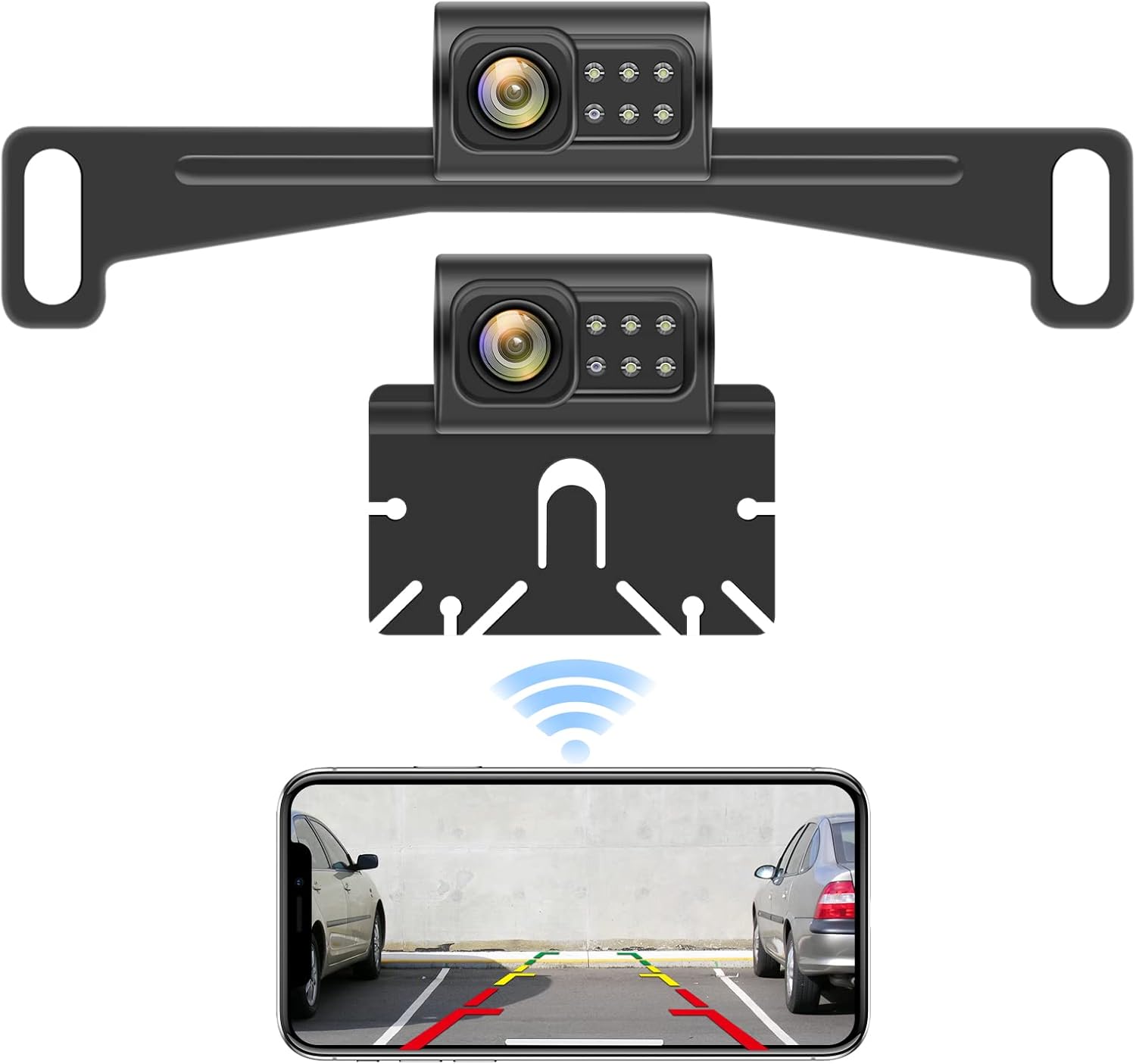 WiFi Wireless Backup Camera for iPhone iPad Android
