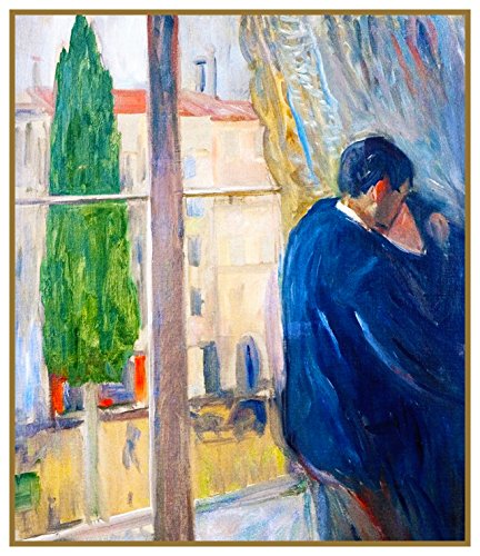 Orenco Originals The Kiss Symbolist Artist Edvard Munch Counted Cross Stitch Pattern