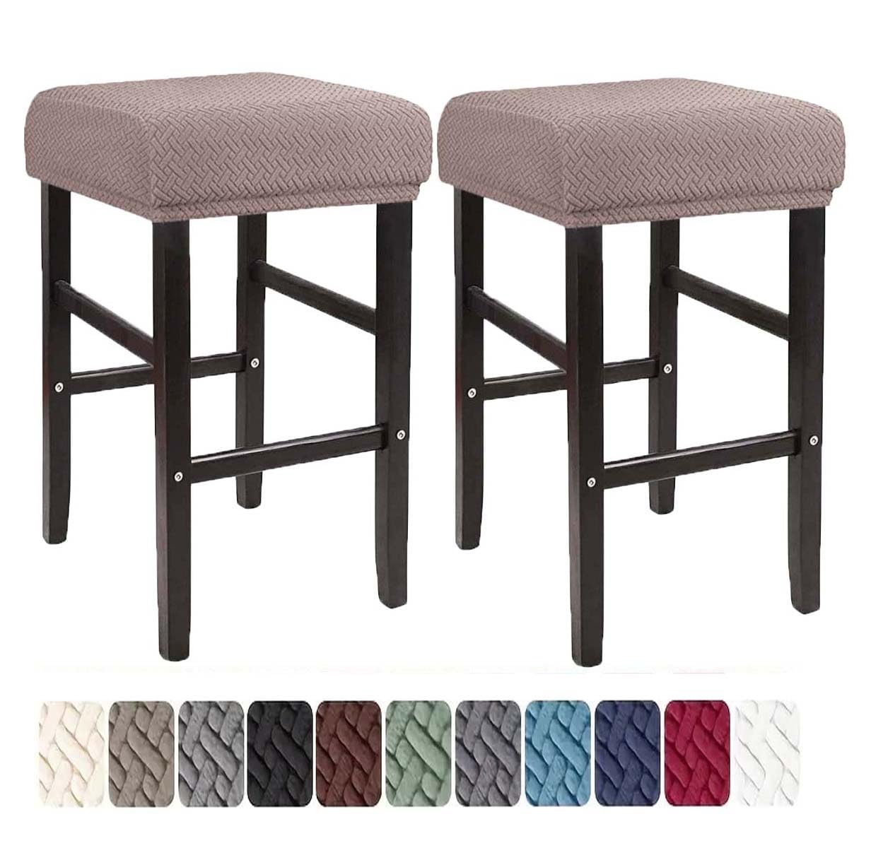 Housse de barre extensible pour comptoir de cuisine bois métal lot de 2