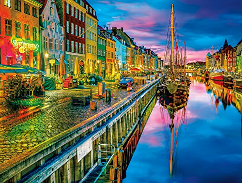 Buffalo Games - Cities in Color - Copenhagen - 750 Piece Jigsaw Puzzle