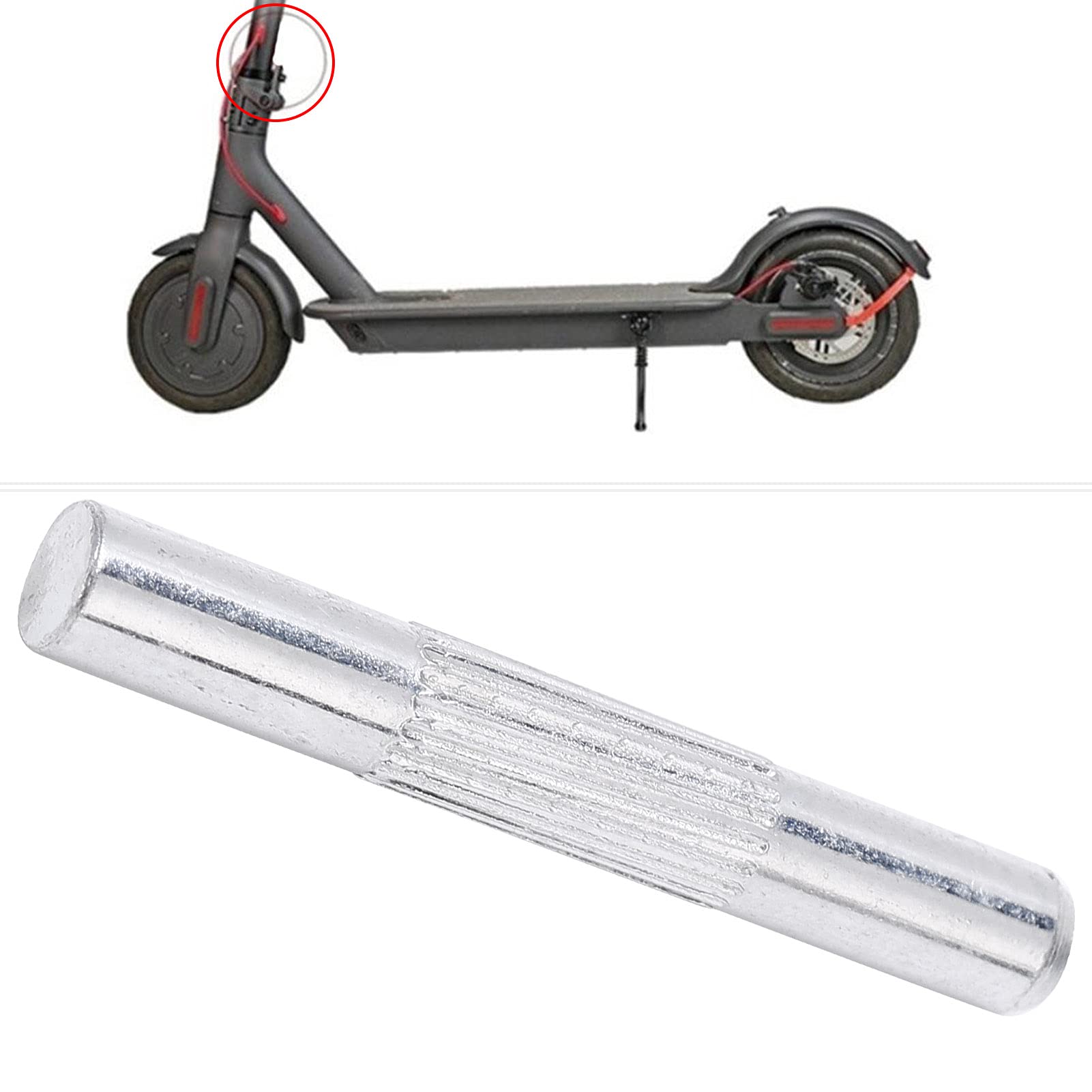 Perno a Gancio Pieghevole, Serrature Rinforzate e Resistenti, Ganci con Fibbia Regolabili, per Scooter Elettrico Uso Urbano e Ricreativo