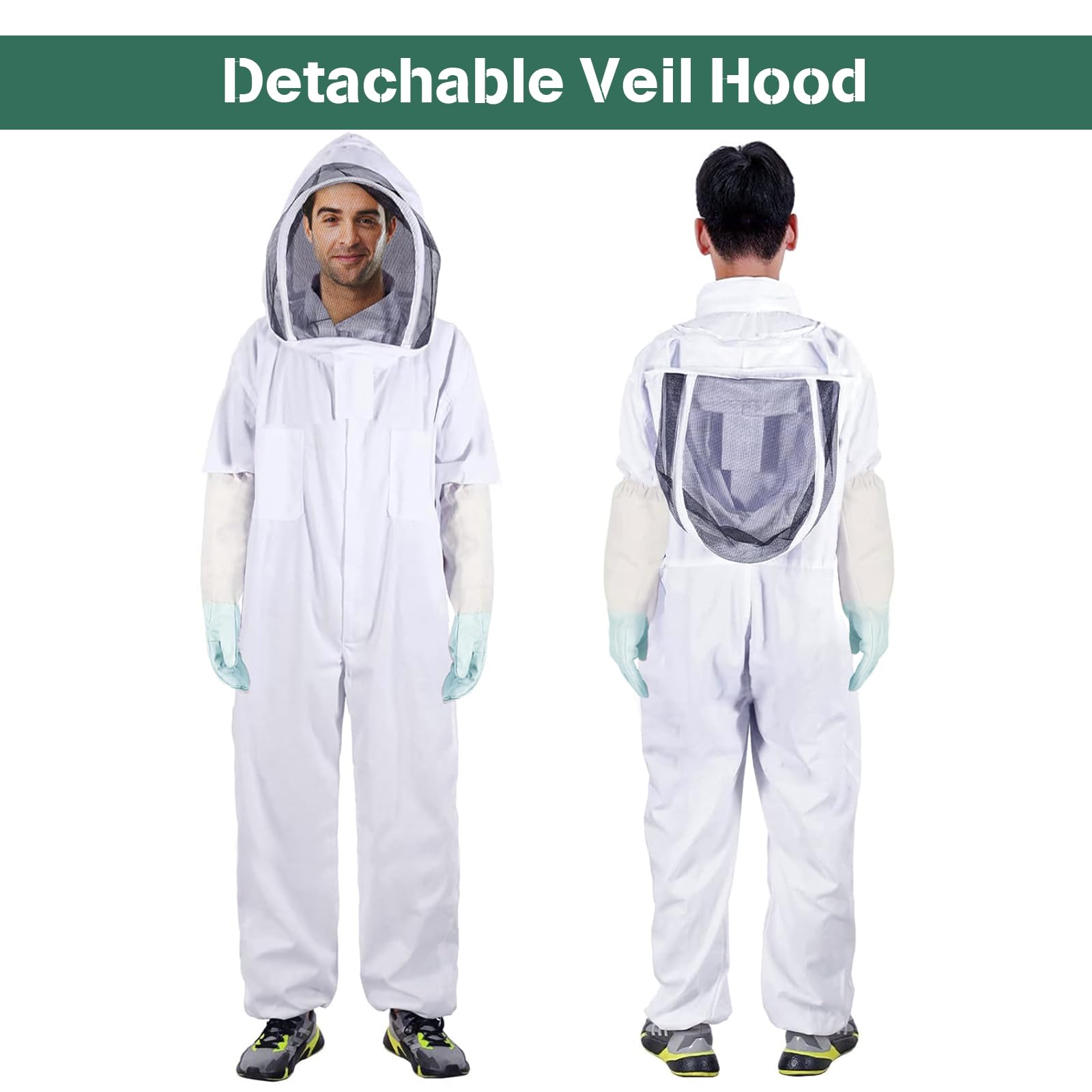 Professionl Bee Suit for Men Women with Gloves, Kuwit | Ubuy Professionl Bee Suit for Men Women with Gloves, Kuwit | Ubuy