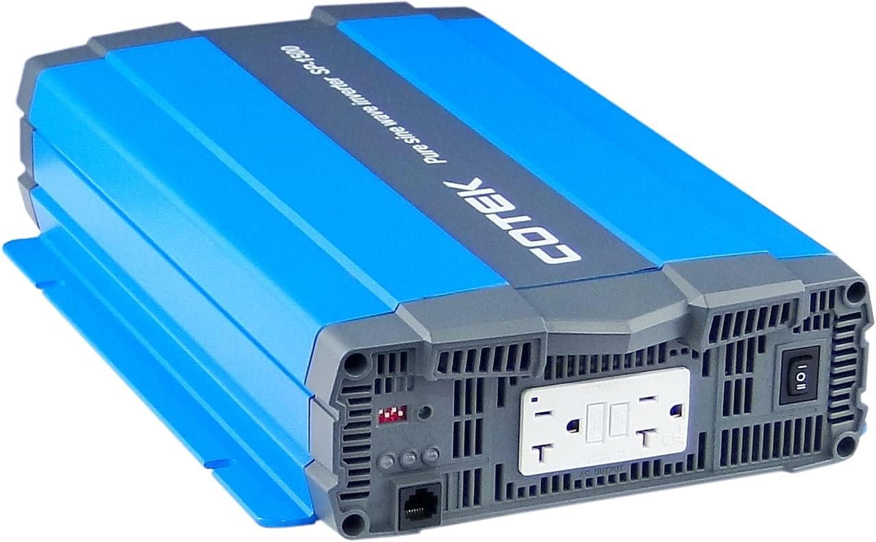 Front view of the COTEK SP-1500-112 Inverter