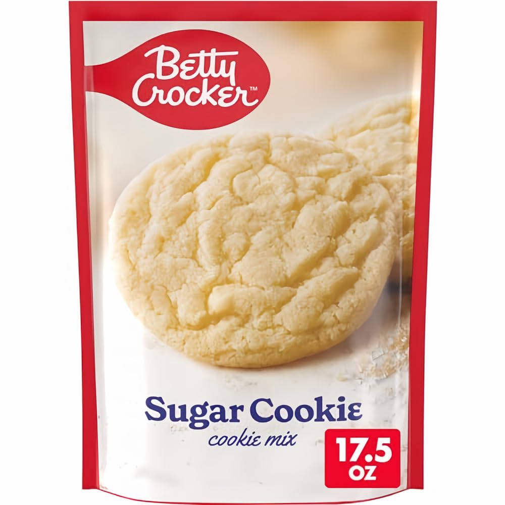 Betty Crocker Sugar Cookie Mix 17.5 oz (Pack of 4)