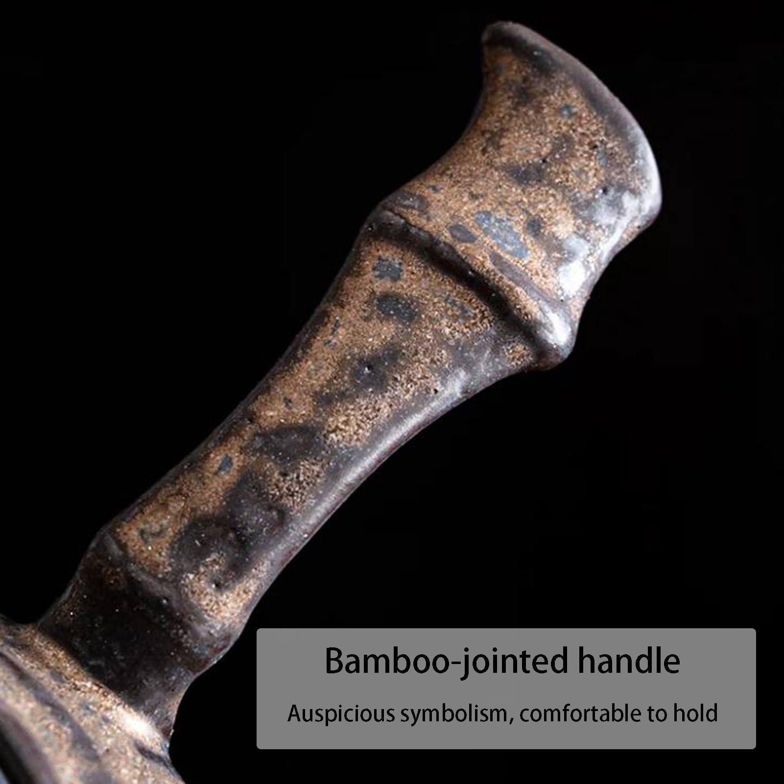 Traditioneller chinesischer Gongfu-Ton-Teekessel, Keramik-Teekanne mit Seitengriff, multifunktionales Tee-Ei for Camping, Reisen, Wandern, Küche