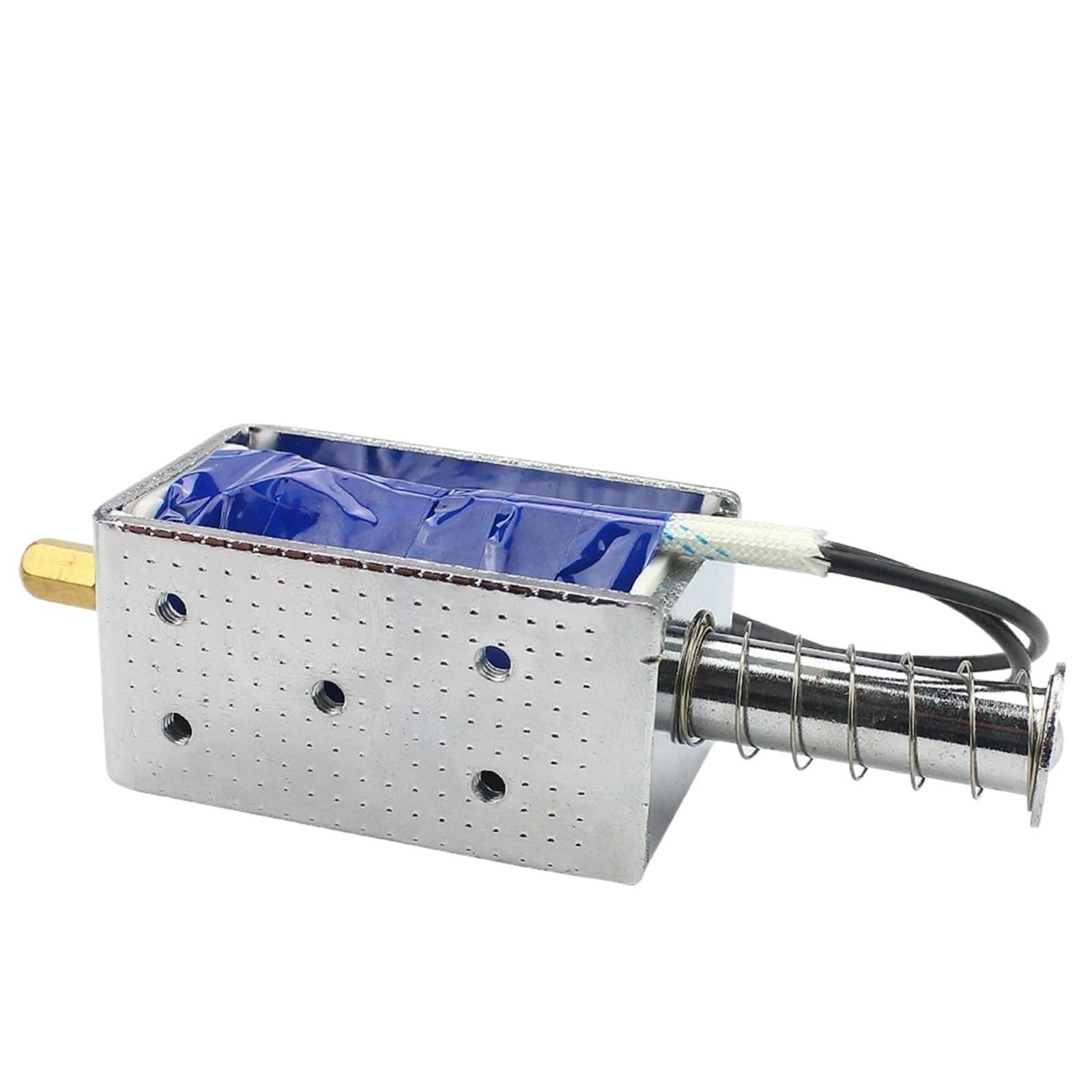 Serratura elettromagnetica, Elettromagnete A Telaio Aperto Bobina Magnetica Con Corsa 30 Mm Serratura Elettrica