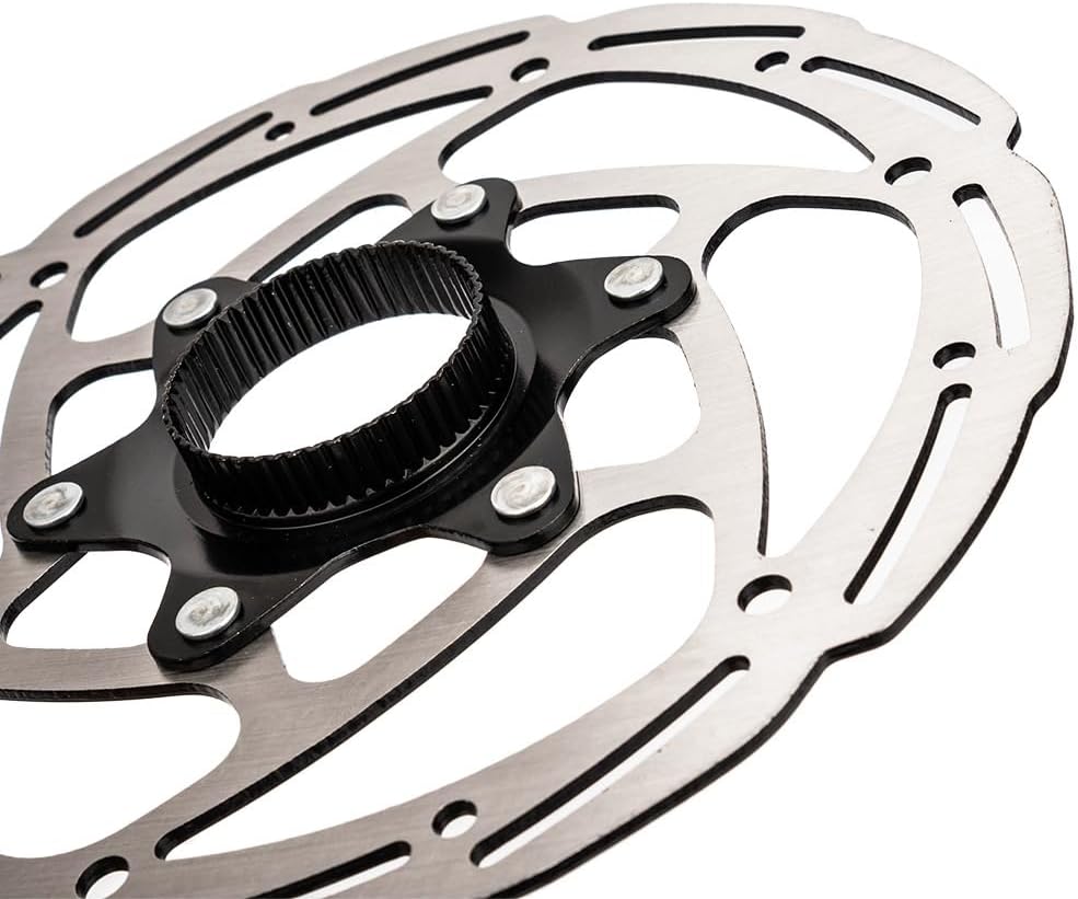 DEORE XT RT-MT800 Disc Brake Rotor Center Lock 140/160/180/203mm Ice Point Technology Lightweight MT800 Bicycle Disc Brake Bike (203mm)