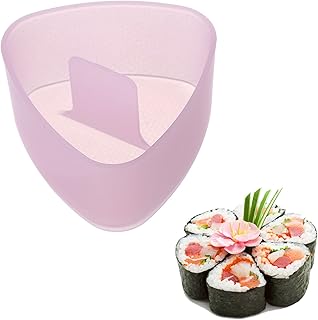Non Stick Onigiri Triangle Sushi Press Mold, Triangle Rice Ball Mold Maker, Japanese Home Gadgets for Bento, Without Small Rice Paddle (1 Piece)
