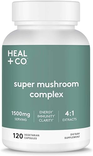 HEAL + CO. Complejo Super Mushroom 120 Cápsulas