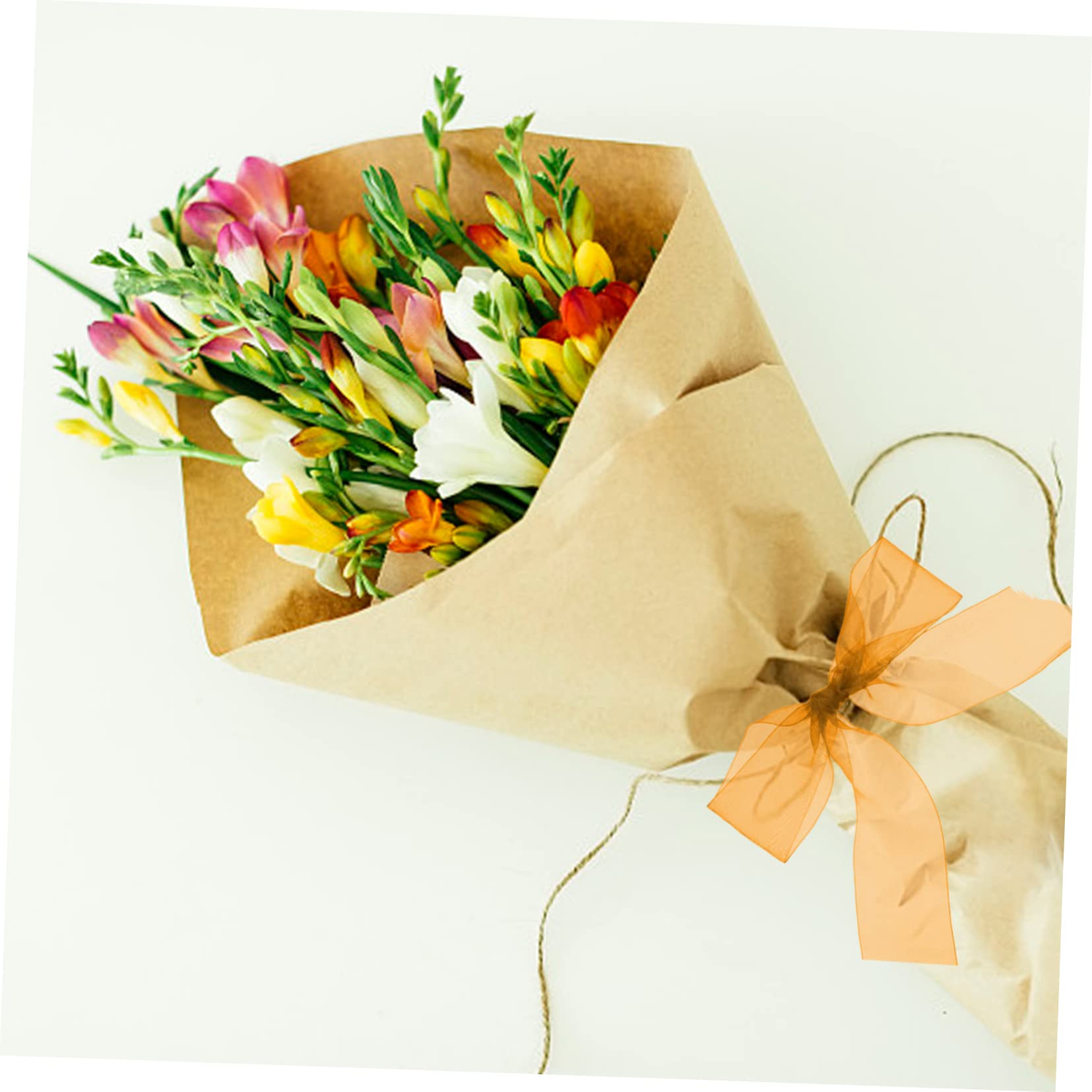 Operitacx 8rollen Chiffon Organza Geschenkband Bunten Farben Dekoratives Band Für Hochzeiten Bastelprojekte Und Geschenkverpackungen