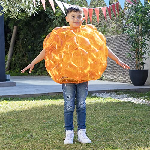Riesiger aufblasbarer Bumper-Bubble-Ball Bumpoy InnovaGoods 2 Stück, Blau und Orange