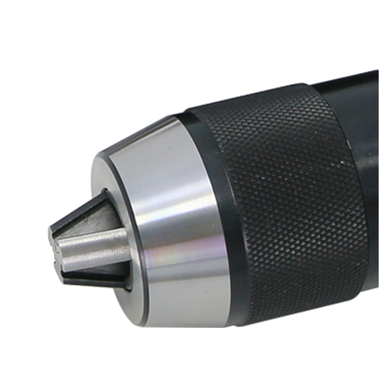 Mandrino autoserrante Automatico B10 B12 B16 B18 B22 MT1/2/3/4 Biella con Codolo Conico Universale (Color : Black, Size : B12 1-10mm)