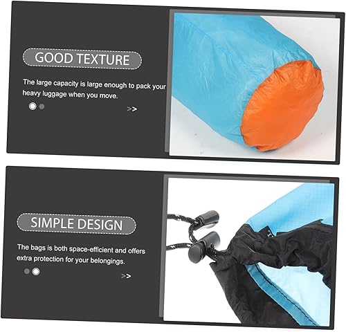 Miniatura 4 de CLISPEED Mochila de viaje, saco de dormir, mochila de viaje, sacos de gran capacidad, saco de dormir, soporte para bolsa de dormir, bolsa de