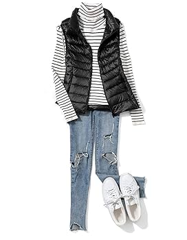 Amazon.com: Ultra-Light Down Vest Women's Short Vest