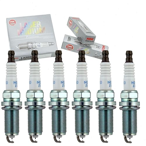 6 bujías de iridio láser NGK compatibles con Toyota Sienna 3.5L V6 2007-2016