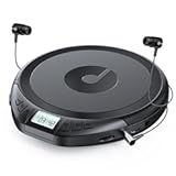 Gueray CD Player Portable CD Discman&colon; with Earphones Portable CD Player for Car with Anti-Skip Shockproof Personal CD Player with LCD Display Support PROG Memory Function Repeat Playback Sound
