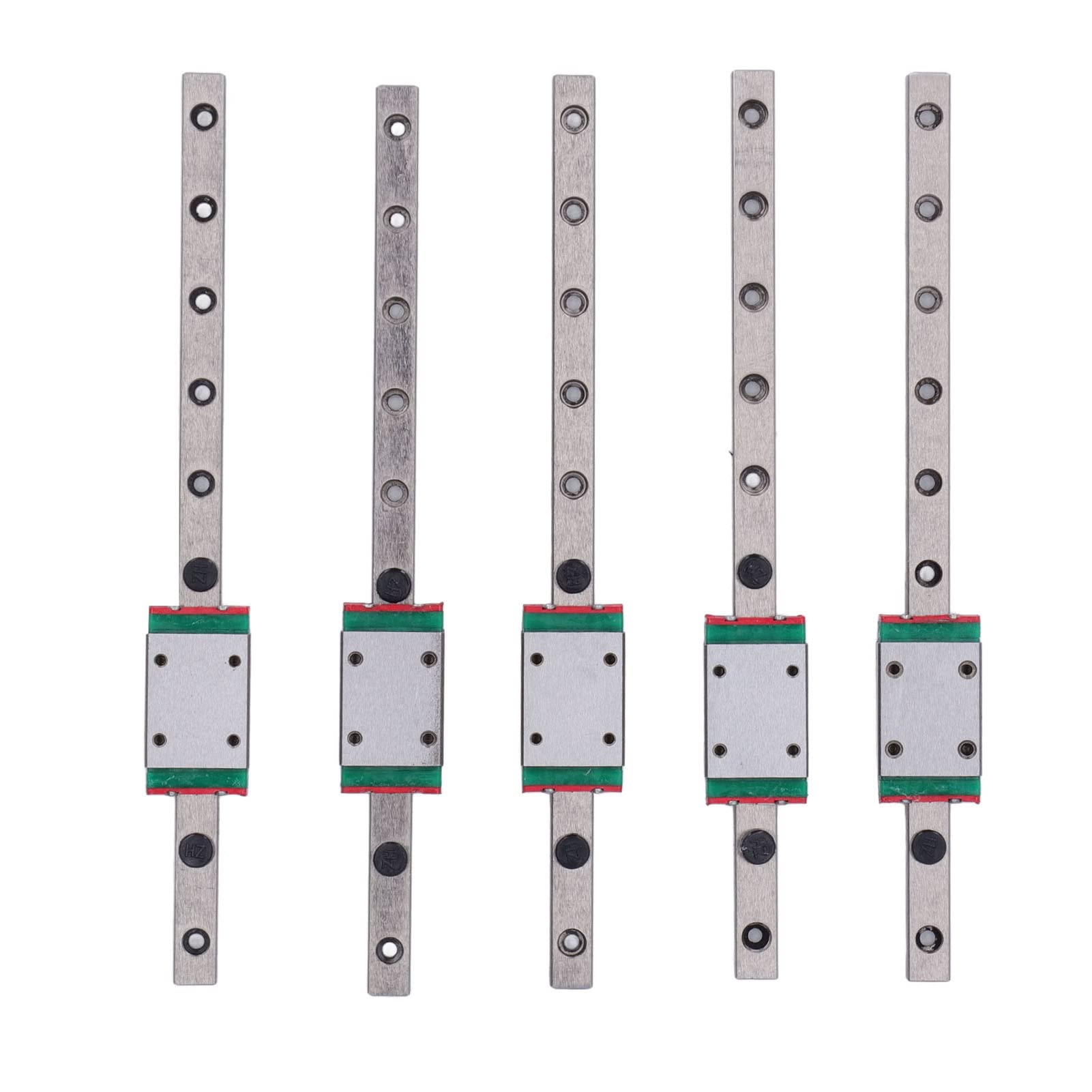 MGN7 prowadnica liniowa stal łożyskowa do gładkiego drukowania 3D drukarka 3D model V0.1 - zestaw 5 szyn 150 mm