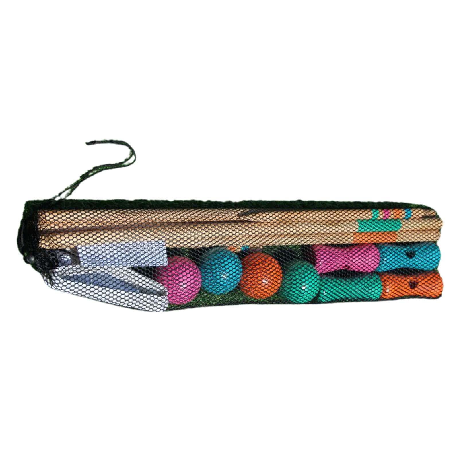 Lawn Croquet Game Set Croquet Set for 4 Players for Teens Adults Courtyard