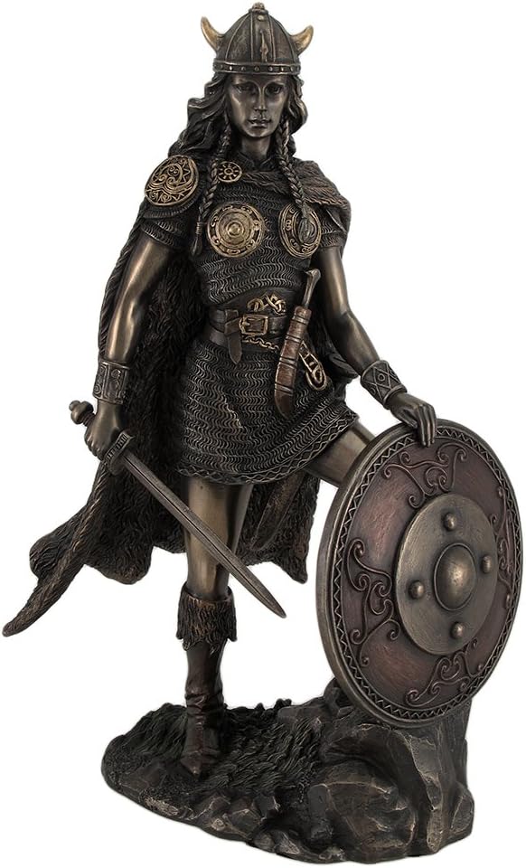 Buy 2 get 3 Veronese Design Viking Shieldmaiden Bronze Finished Statue Norse Mythology Flash Deals - 70% OFF Veronese Design Viking Shieldmaiden Bronze Finished Statue Norse Mythology