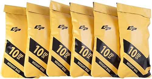 Miniatura 2 de GOFLAME Bolsa de arena de entrenamiento para fitness de 10 a 60 libras, bolsa de relleno resistente, sacos de arena de ejercicio, sacos de arena