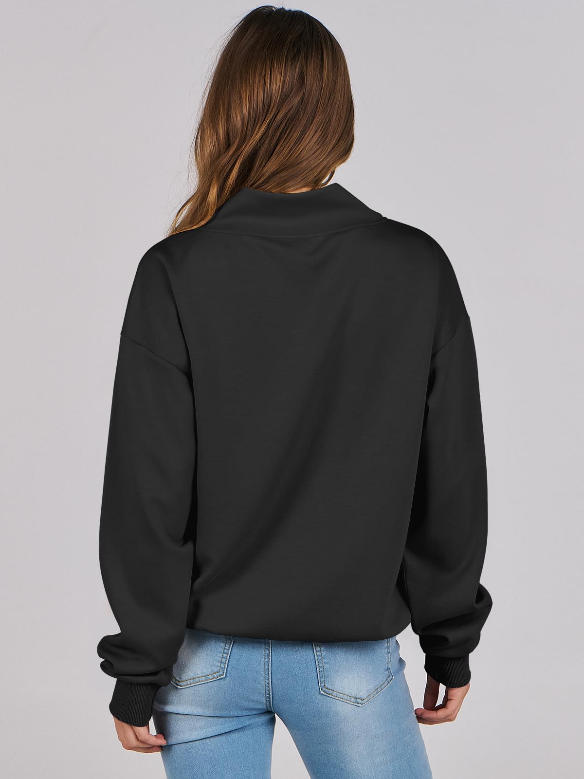 Damskie bluzy z kapturem oversize bluzy z kapturem 2024 jesień modny sweter preppy ubrania śliczne nastolatki stroje