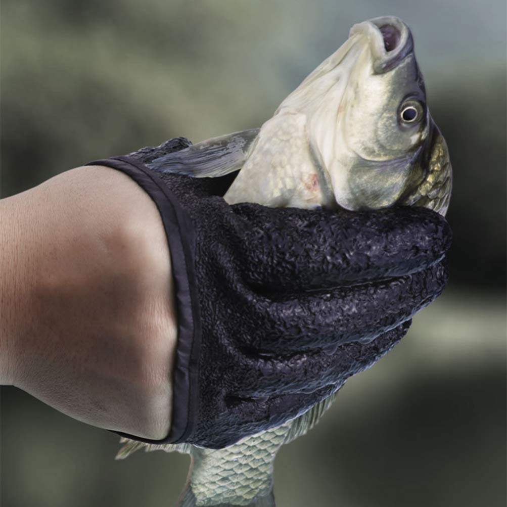 Angelhandschuhe L-XL - Rutschfester Griff Für Fischhandling