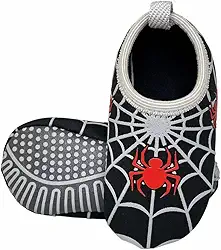 Sapatilha Antiderrapante Infantil Aranha Meia, Magicc S107