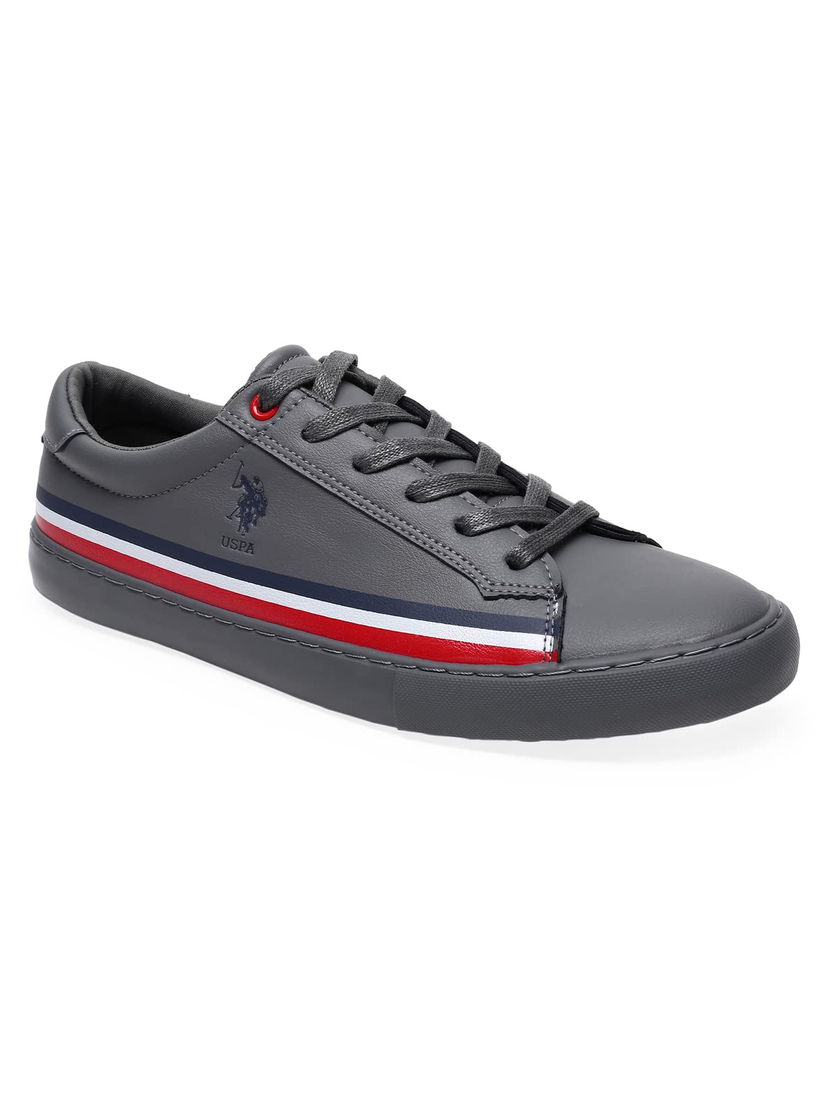 U.S. Polo Assn. Mens Casual Grey Sneakers -UK9/India(43 EU)(2FD22147G07) (B0B4BNWYW3) Amazon Price History, Amazon Price Tracker