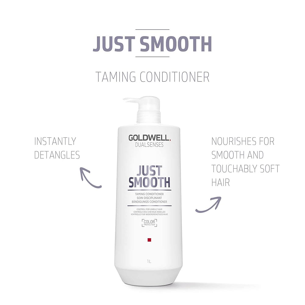 GOLDWELL JUST SMOOTH シャンプー&トリートメント Amazon.com: Goldwell Dualsenses Just Smooth Taming Shampoo