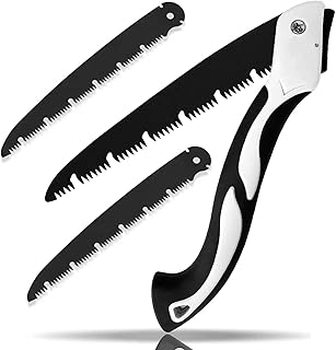 Folding Hand Saw,Folding Saw,Pruning Hand Saw with Wood, Metal and PVC Blade,Hand Folding Saw Camping Wood Tree Saw,11 inch Folding Saw,for Garden, Camping or Other Outdoor Activities