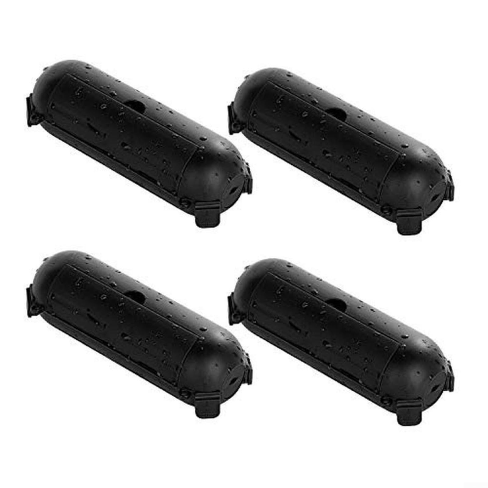 Carcasa impermeable para cables de extensión en terrazas y patios exteriores
