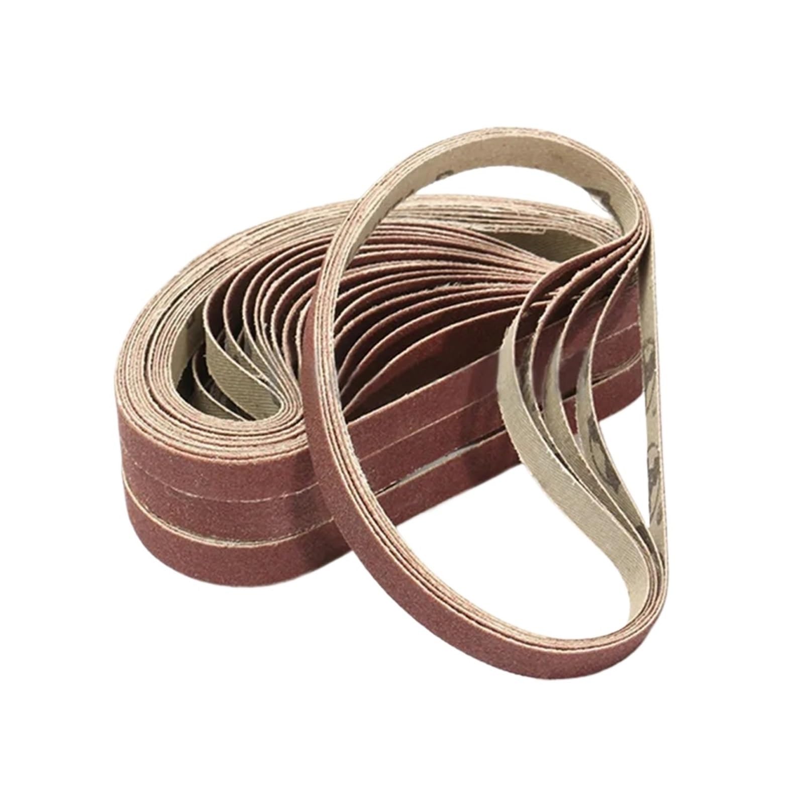 50 Sztuk/zestaw 330 * 10MM Pasy Szlifierskie 40-1000 Grys Papier Ścierny Taśma Ścierna Do Drewna Miękki Metal Szlifowanie Polerowanie(800)