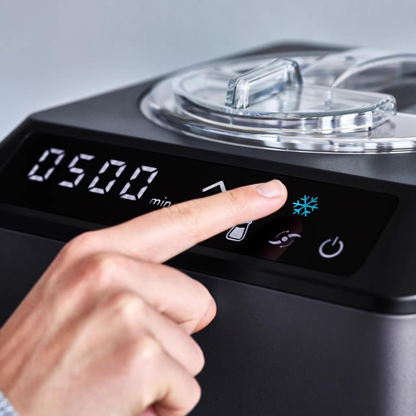 Heladera Máquina de Helados 2.5L Comercial Máquina de Helados Completamente automática Hacer Helado