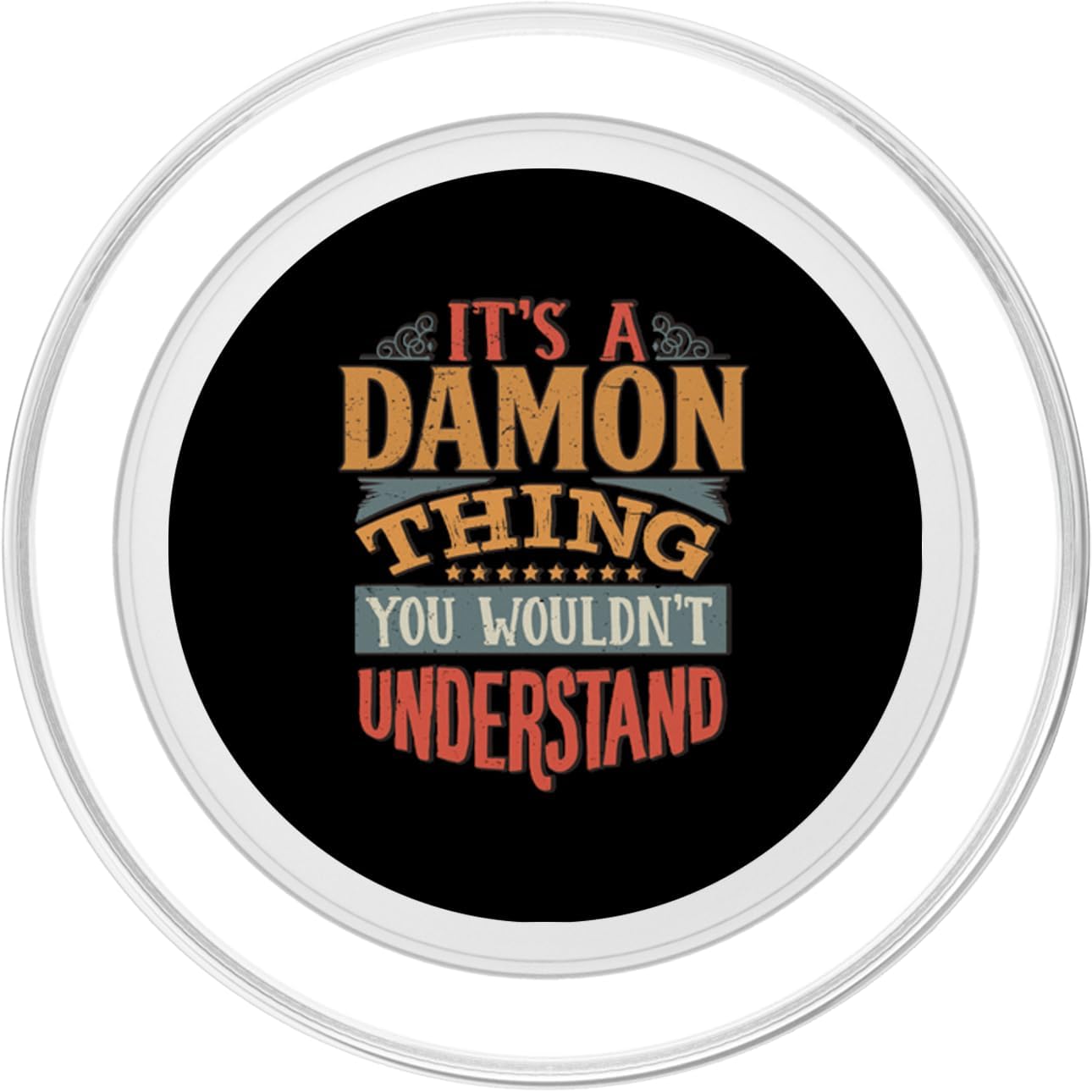 Damon Name PopSockets MagSafe PopGrip for iPhone