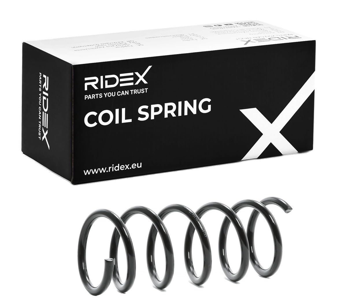 RIDEX 188C0551 2x Muelle de suspensión Eje trasero