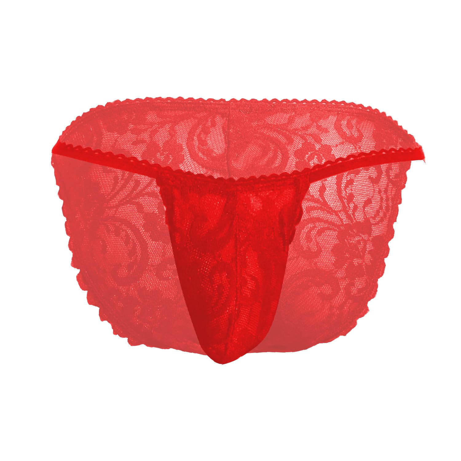 ribald the neech Mens Thongs Underwear I Solid Lace, Half Coverage-picture-40