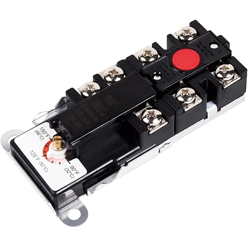 Zero KST203 Water Heater Thermostat,Upper Thermostat,UL certification,Black