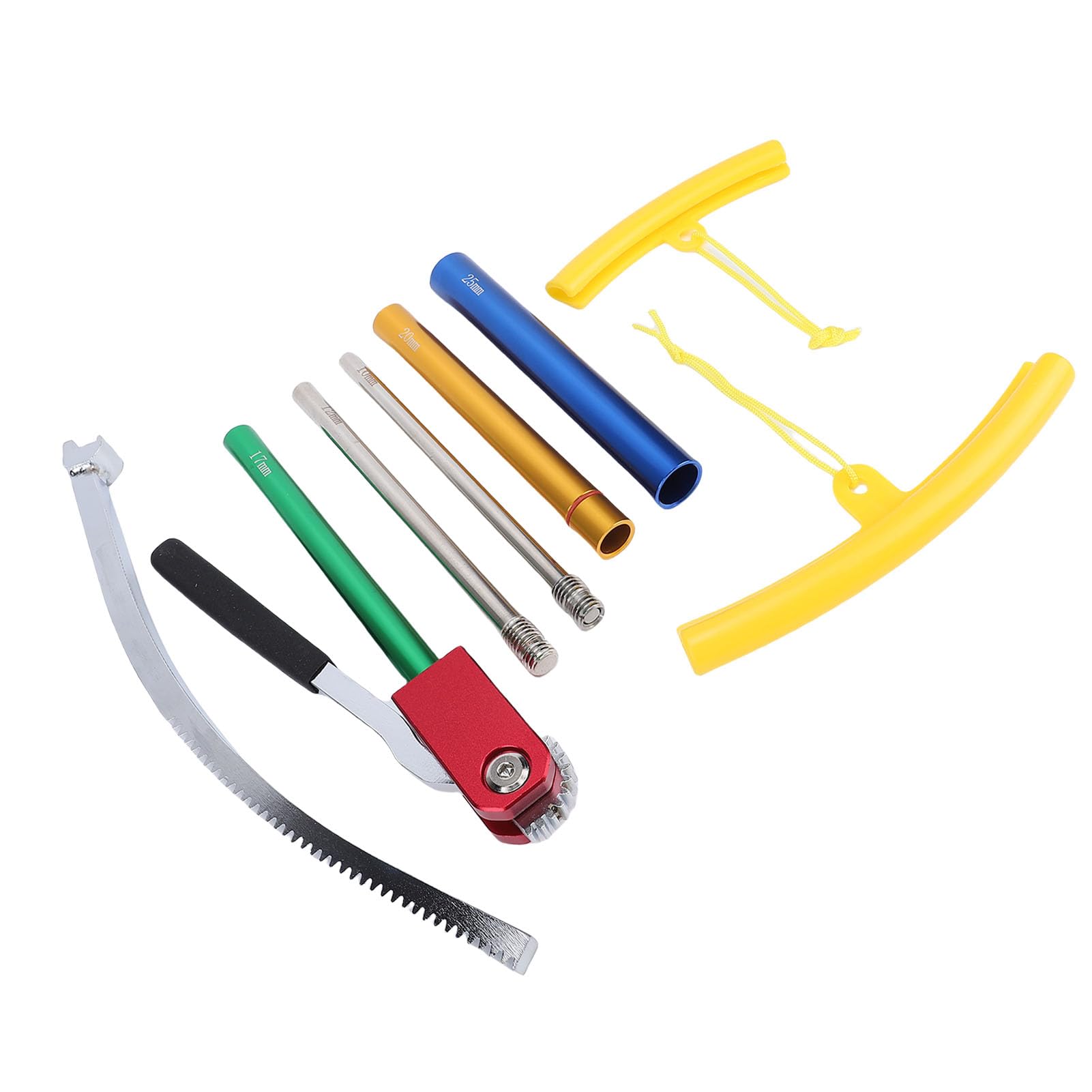 Fabater Kit di Attrezzi per Smontagomme per Moto, Compatto e Semplice, per Sostituire in Modo Rapido e Sicuro gli Pneumatici per Ruote 16-21 Pollici, per gli Appassionati di Moto Cross, in