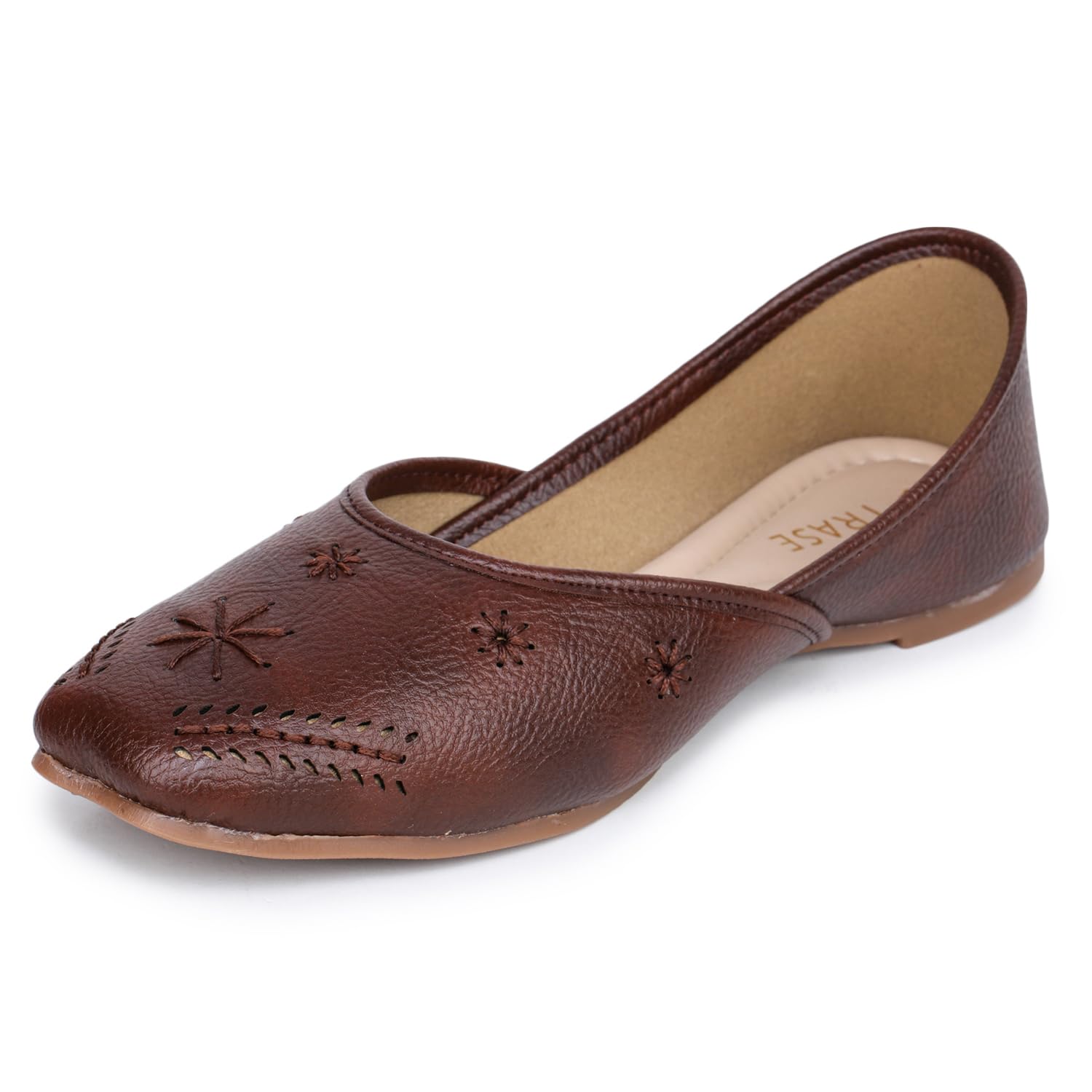 trase Traditional Jutti for Women & Girls | Flat Sole, Soft Lining, Cushion Footbed | Comfortable Ethnic Footwear for Festive, Wedding & Casual Wear-picture-54