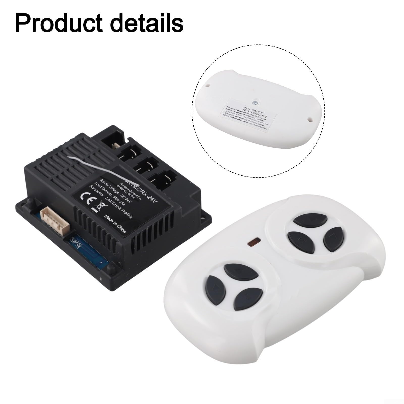 JR1932RX-24V Ricevitore per auto elettriche per bambini 2,4G telecomando compatibile