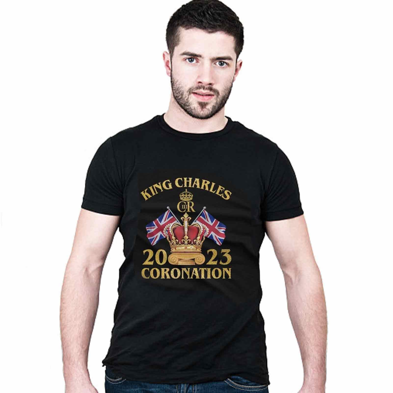 Buy King Charles Coronation TShirts King Charles III Top King Charles III Coronation 2023 Buy King Charles Coronation TShirts King Charles III Top King Charles III Coronation 2023