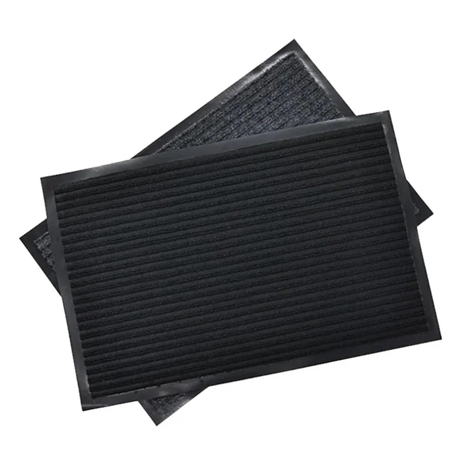 Zerbino assorbente in gomma naturale per ingresso (nero)
